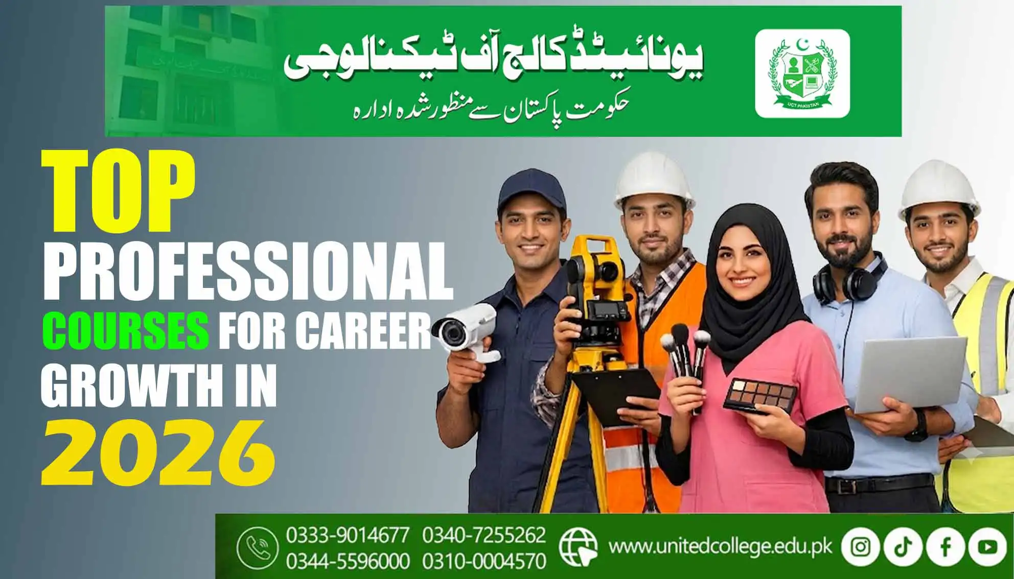 Top Pofesional Courses in Pakistan For Career Growth In 2026