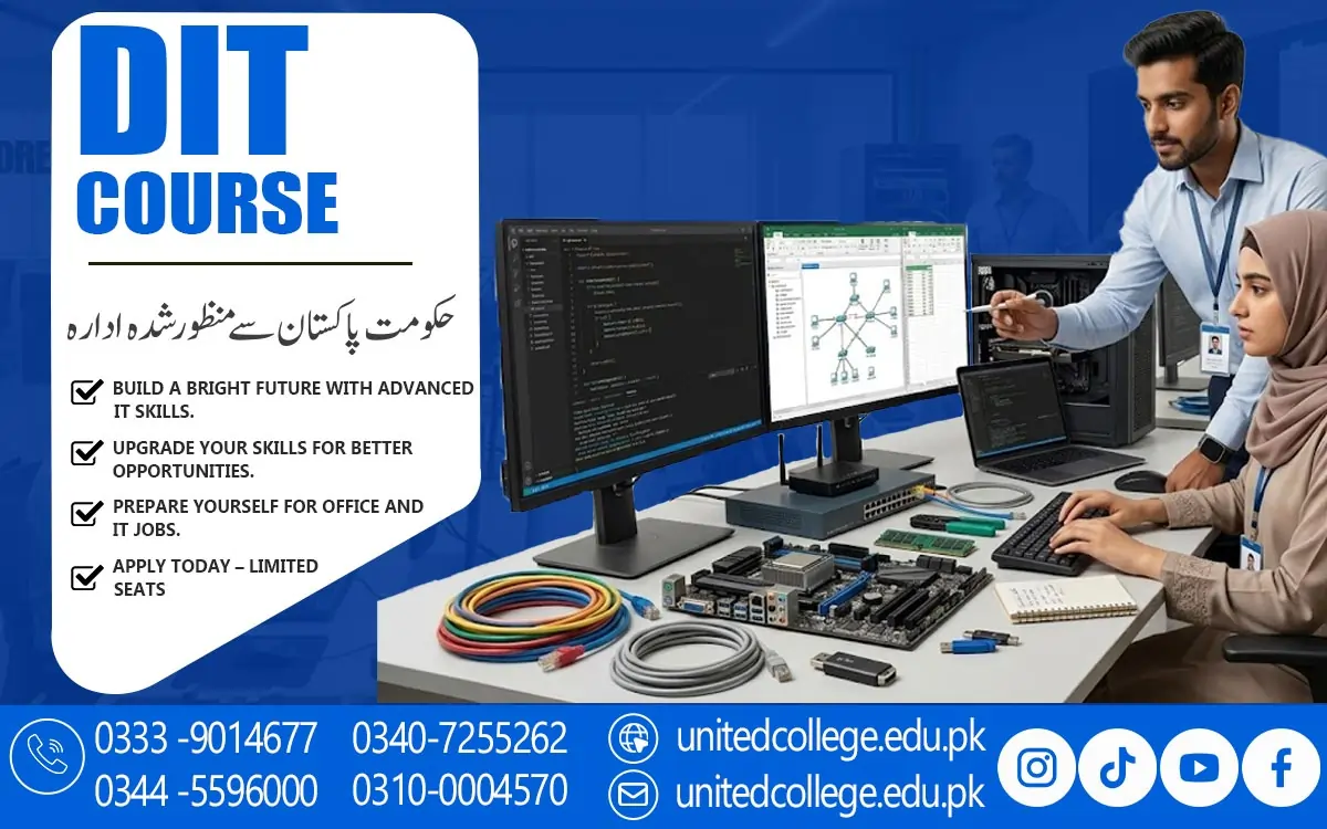 DIT Course in Bahawalpur for Building a Successful IT Career