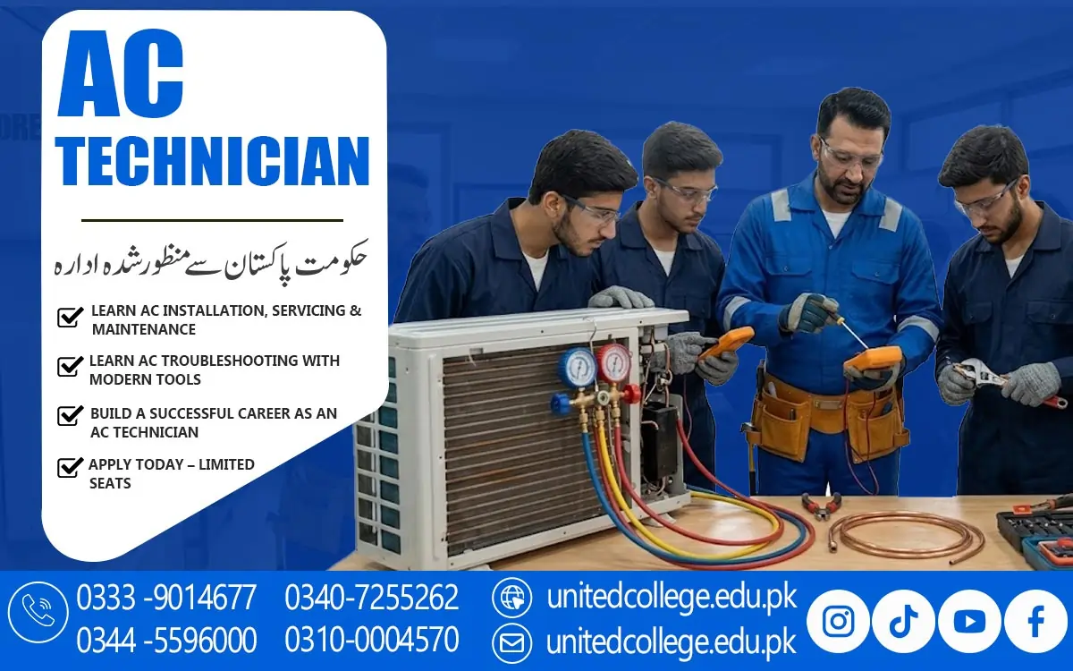 AC Technician Course in Chakwal Air Conditioning Training