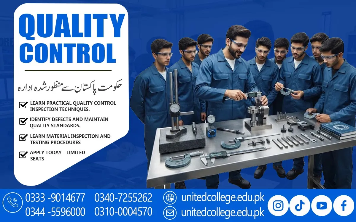 Quality Control Course in Gujranwala for Production Standards