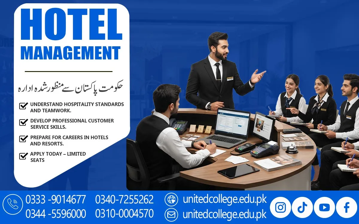 Hotel Management Course in Muzaffarabad | Build a Rewarding Future