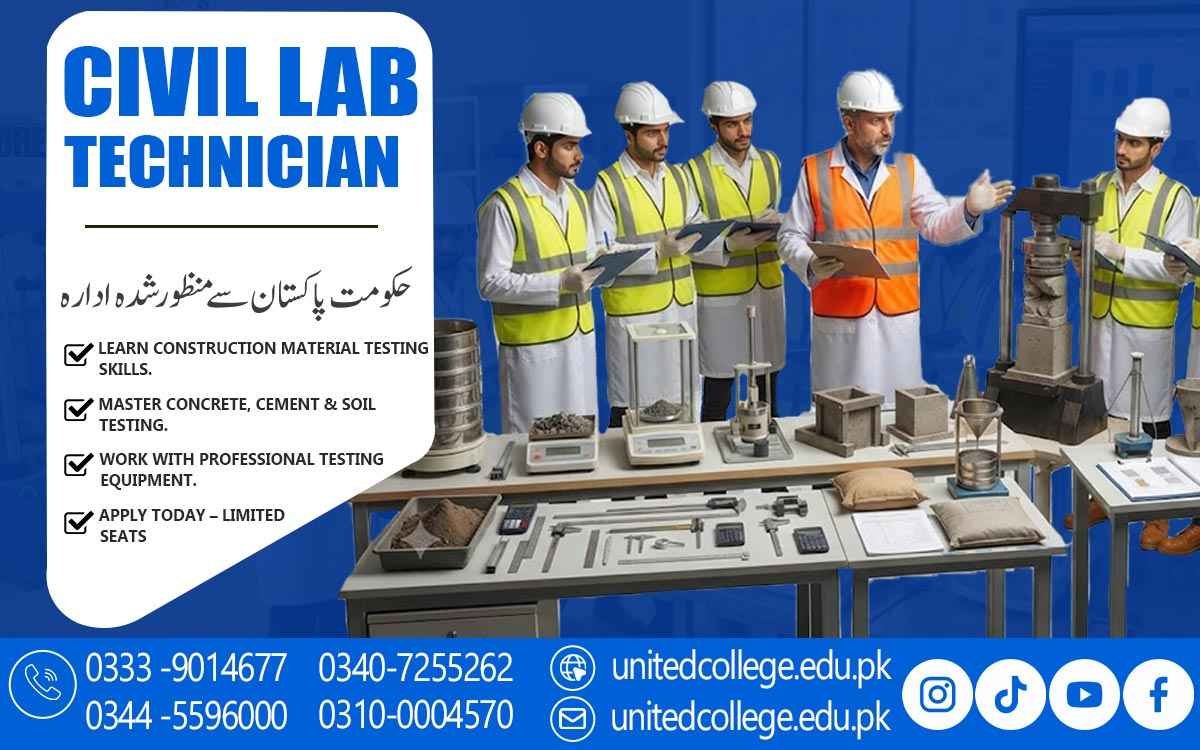 Civil Lab Technician Course in Peshawar for Industry-Ready Skills
