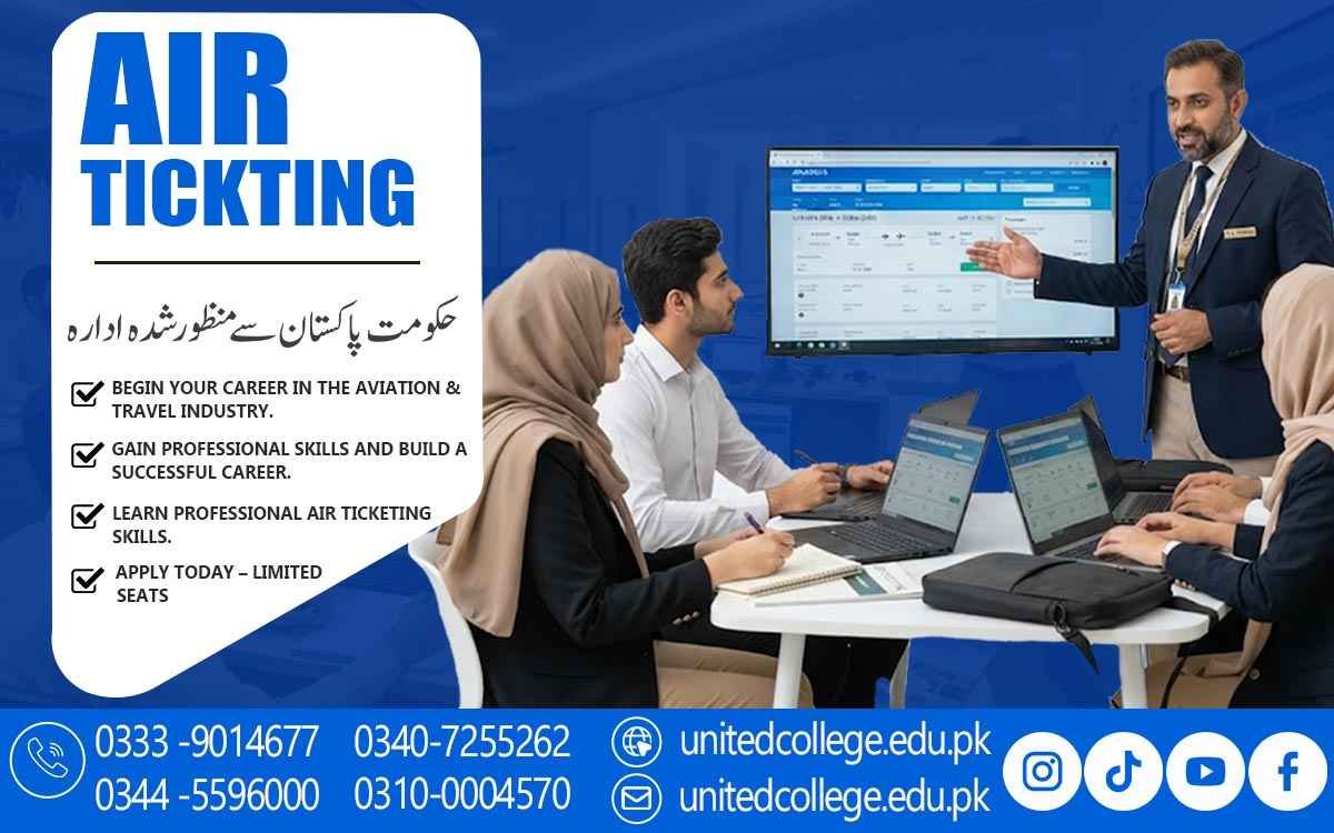 Air Ticketing Course in Jhelum for Aviation Career Growth