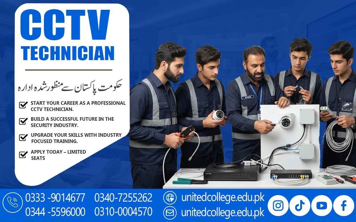CCTV Technician Course in Gujrat for Modern Security Careers
