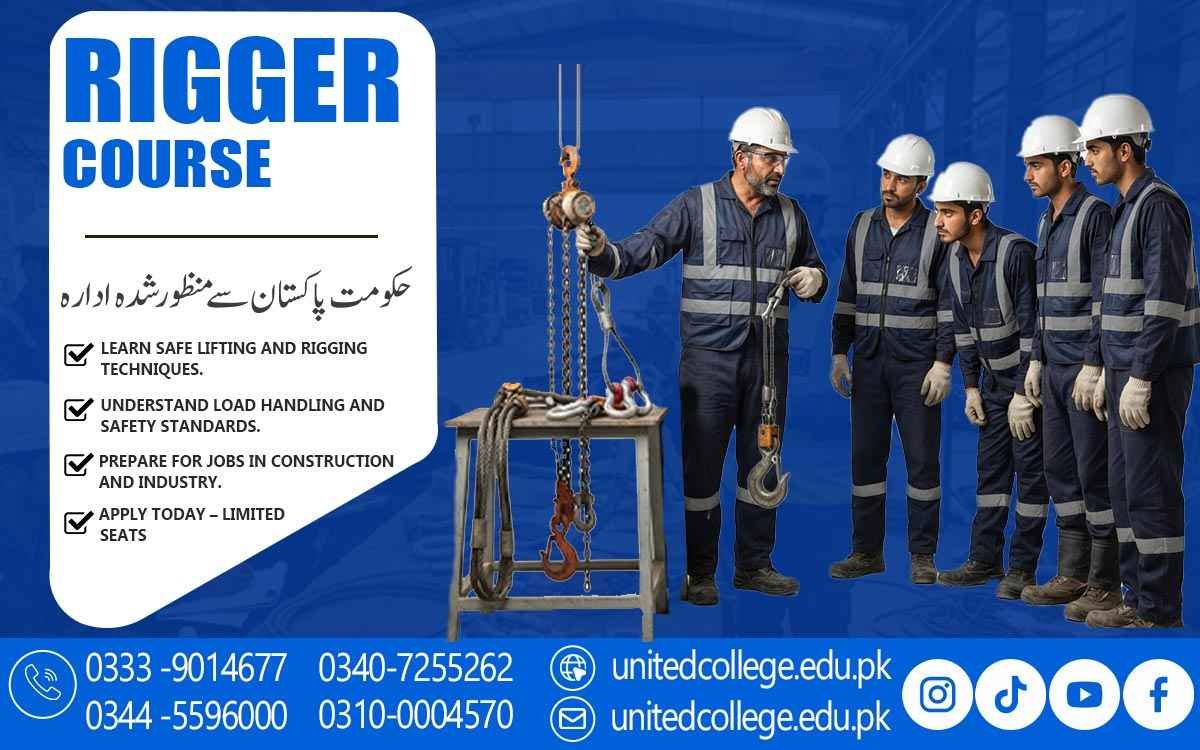 Rigger Course in Sargodha with Practical Crane Safety Training