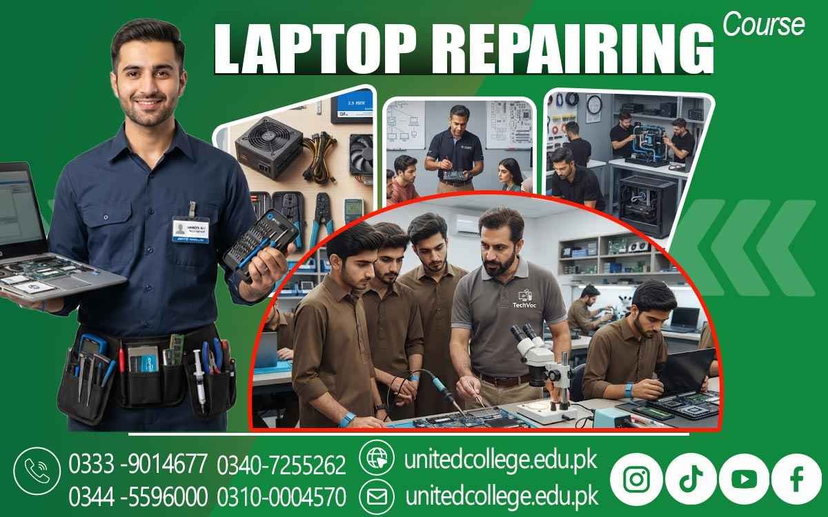 Laptop Repairing Course in Faisalabad – Practical Skills for Success