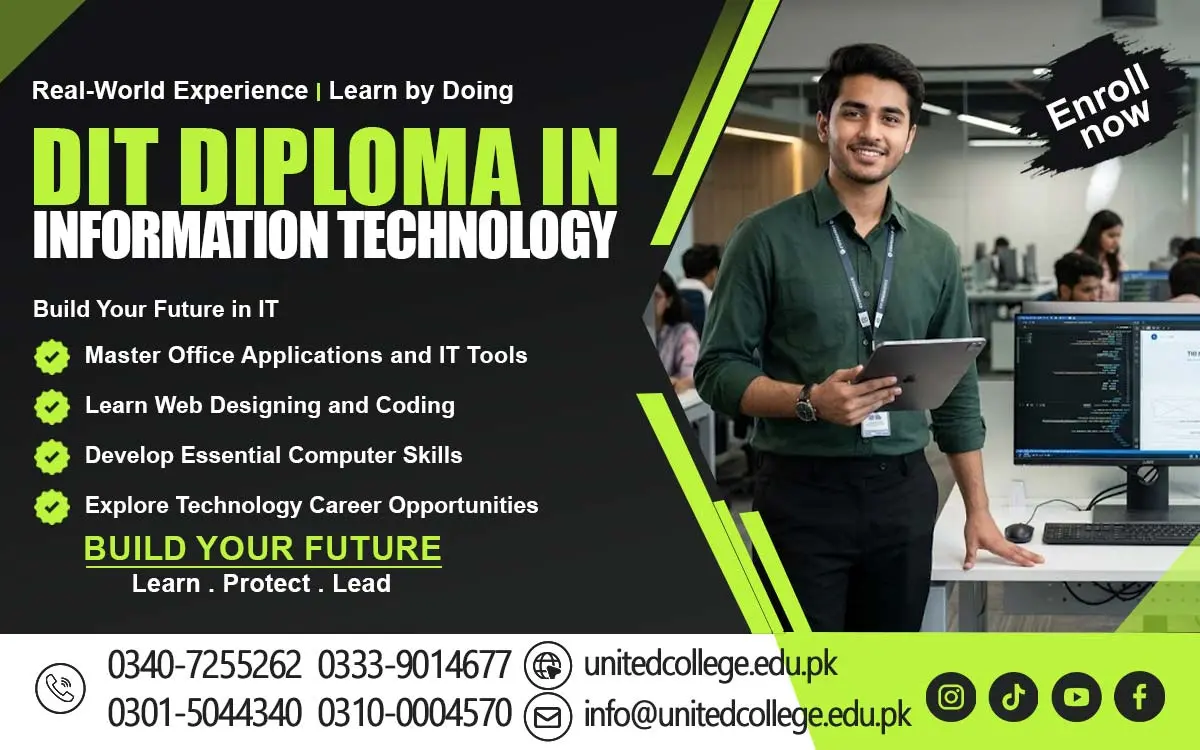 DIT Course in Gawadar Characters for Digital Learning Skills