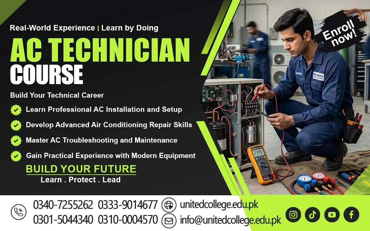 AC Technician Course in Bannu for Practical System Knowledge